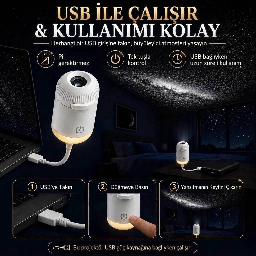 Türkçe USB kullanım talimatı